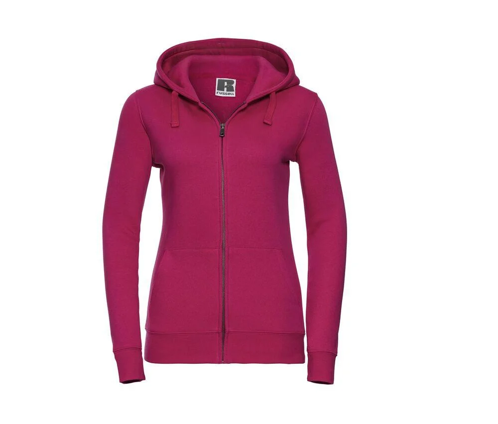 Russell JZ66F Authentic Ritshoodie Dames – Fuchsia