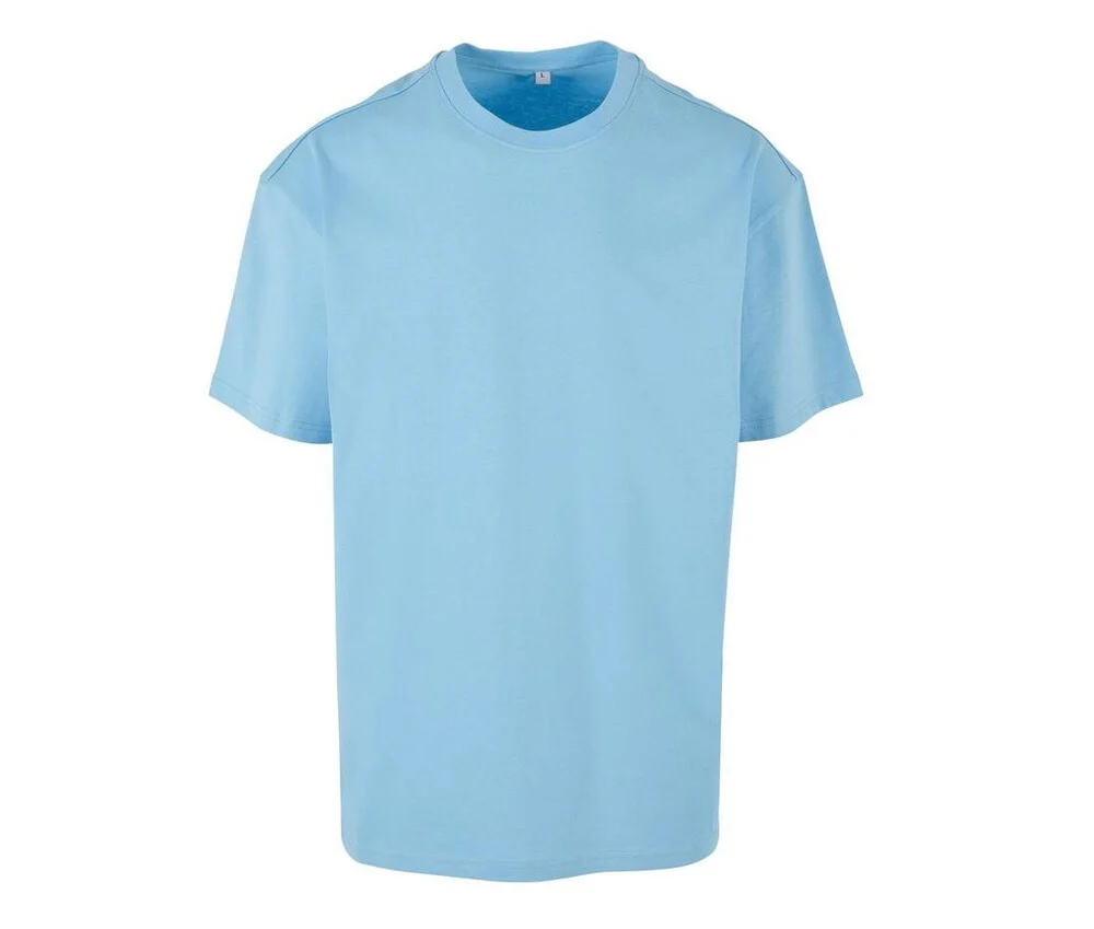 Build Your Brand BY102 Oversized T-shirt – Baltic Blue