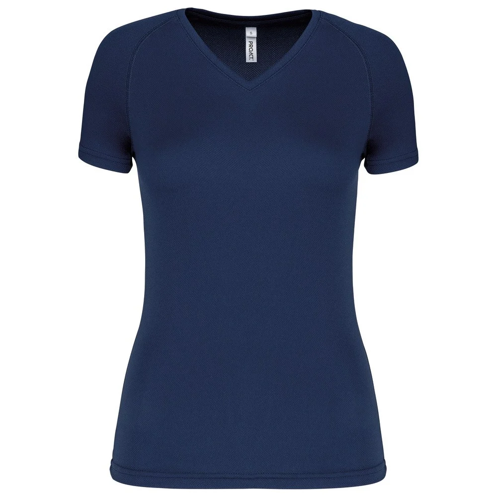 Proact PA477 Sport T-shirt V-hals Dames – Sportief marine