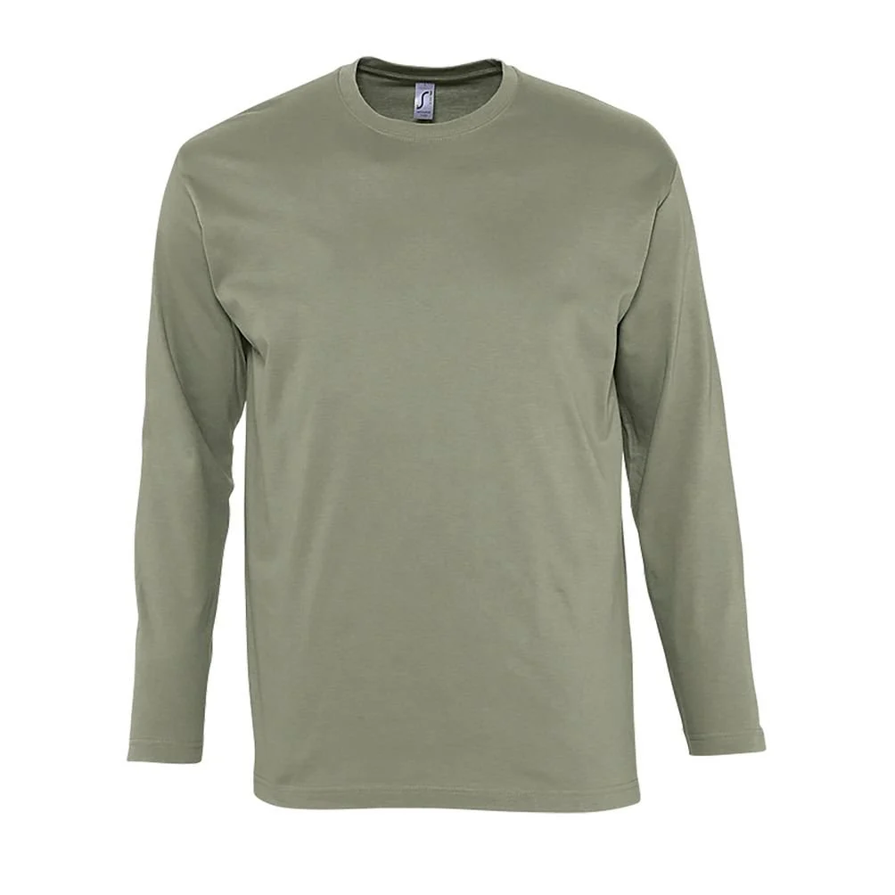 SOL'S 11420 Monarch T-shirt Lange Mouwen Heren – Kaki