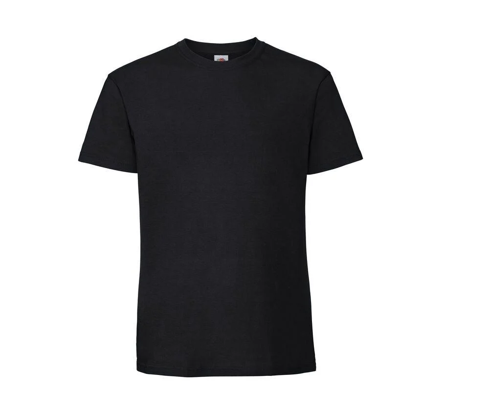 Fruit of the Loom SC200 Ringgesponnen Premium T-shirt – Black