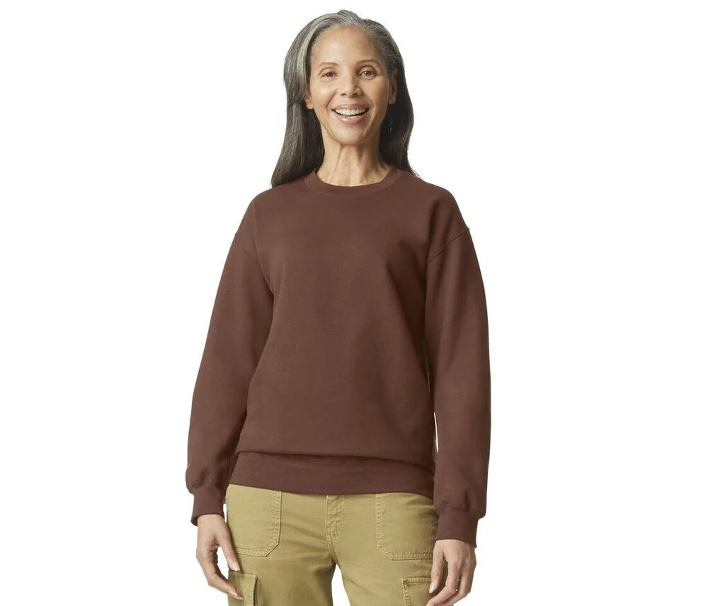 Gildan GNSF00 Unisex Sweater – Cocoa