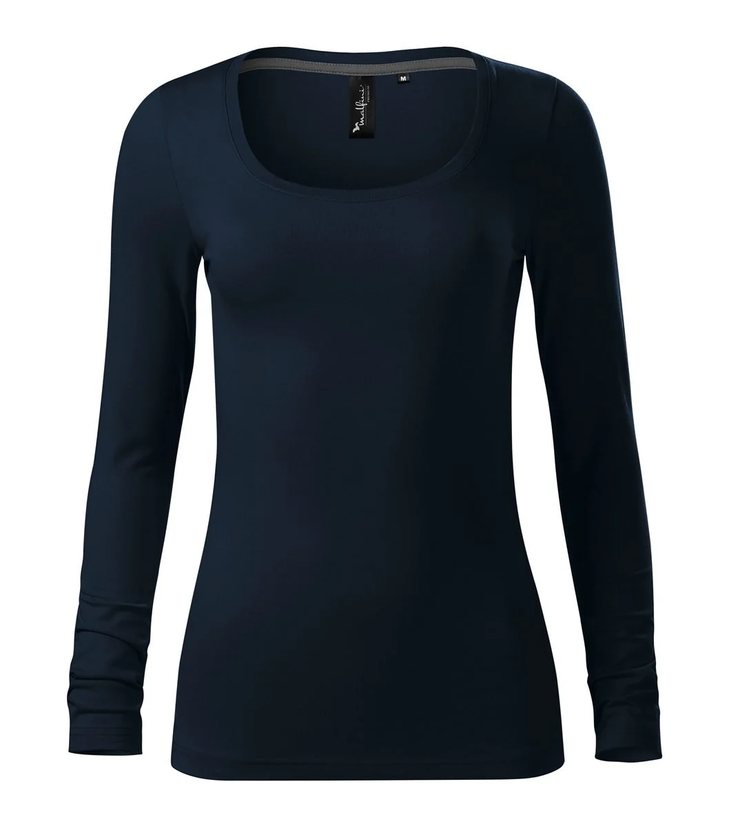 Malfini 156 T-shirt Lange Mouwen Dames – Zee Blauw