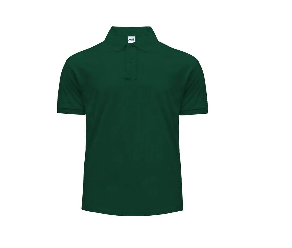 JHK JK210 210 Polo Heren – Bottle Green