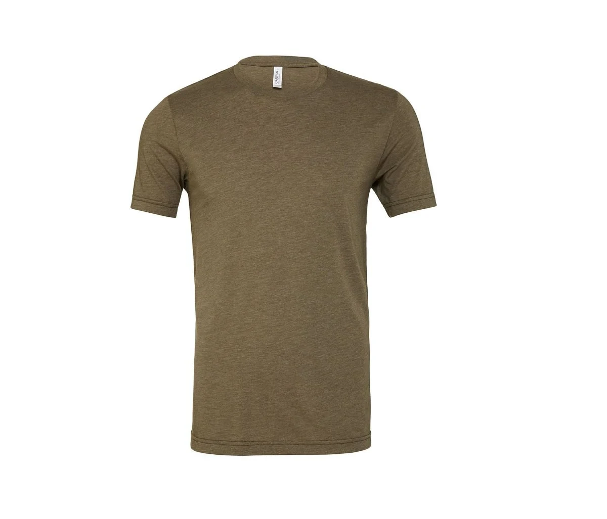 Bella+Canvas BE3413 Triblend T-shirt Heren – Olive Triblend