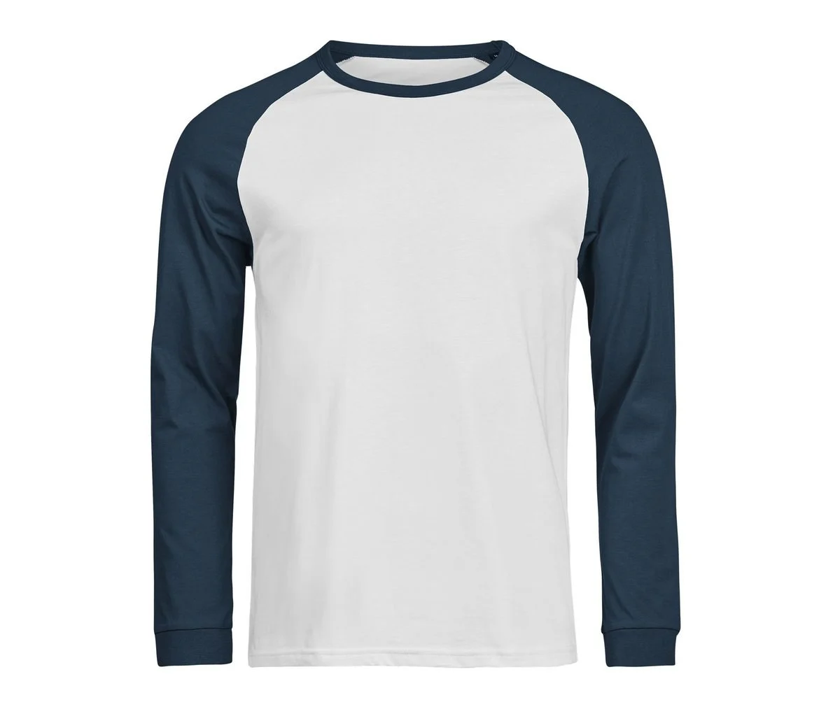 Tee Jays TJ1170 Baseball T-shirt Lange Mouwen – White / Ink