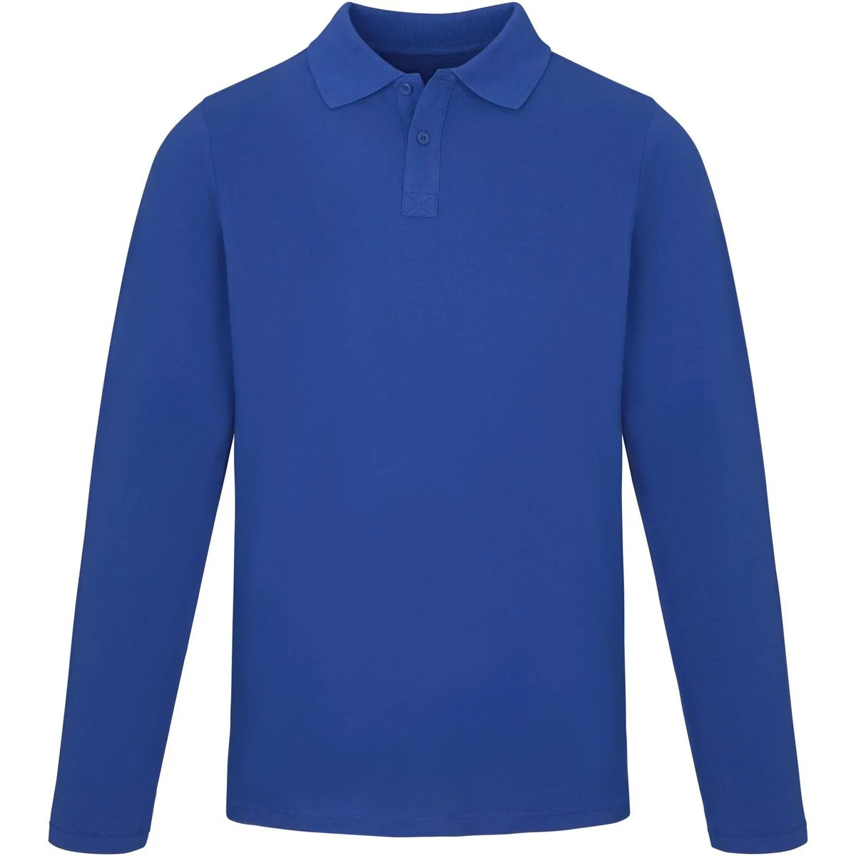 Elevate 38086 Oakville Polo Lange Mouwen Heren – Blauw