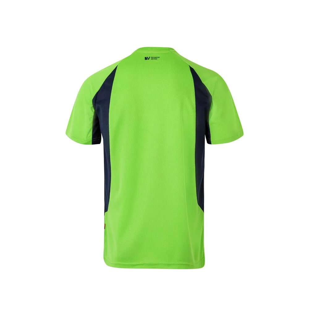 Velilla 36034 Sport Tweekleurig T-shirt – Green/Navy Blue