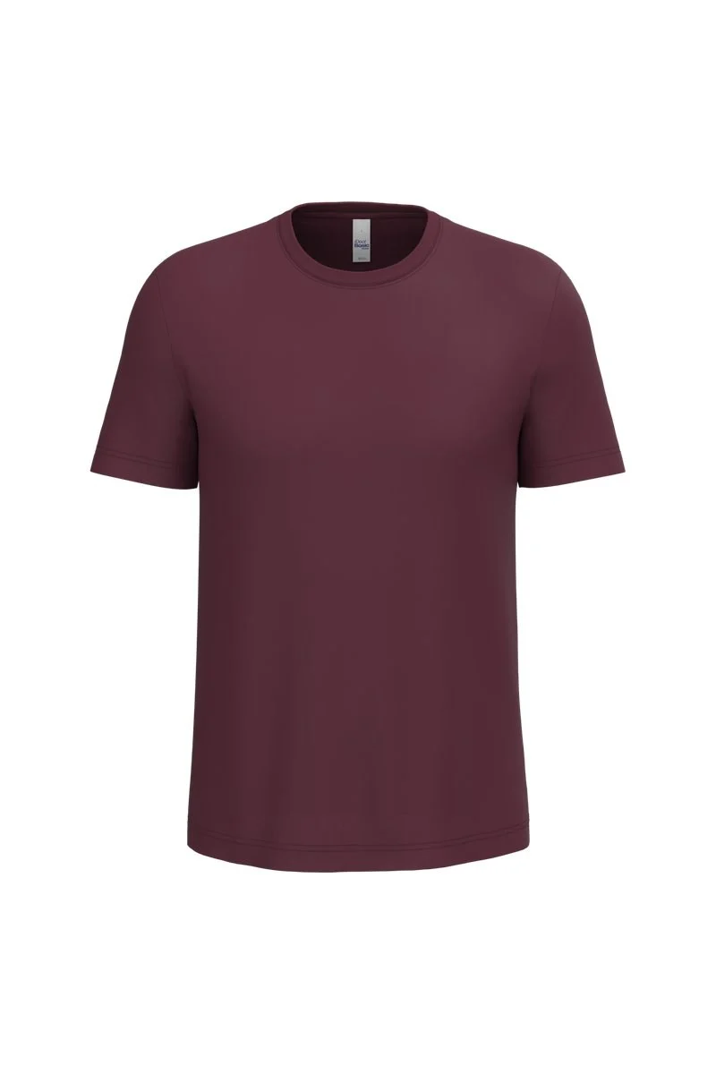 iDeal Basic Brand IB320 T-shirt Heren – Ideal Burgundy