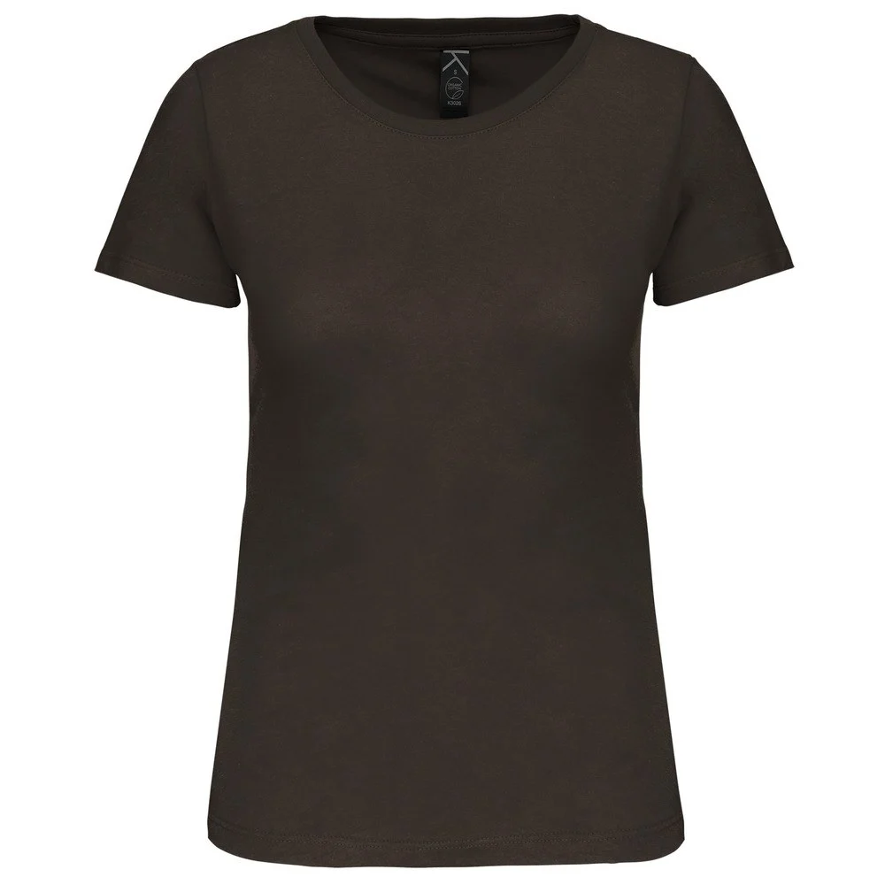 Kariban K3026IC Biologisch T-shirt Dames – Donker kaki