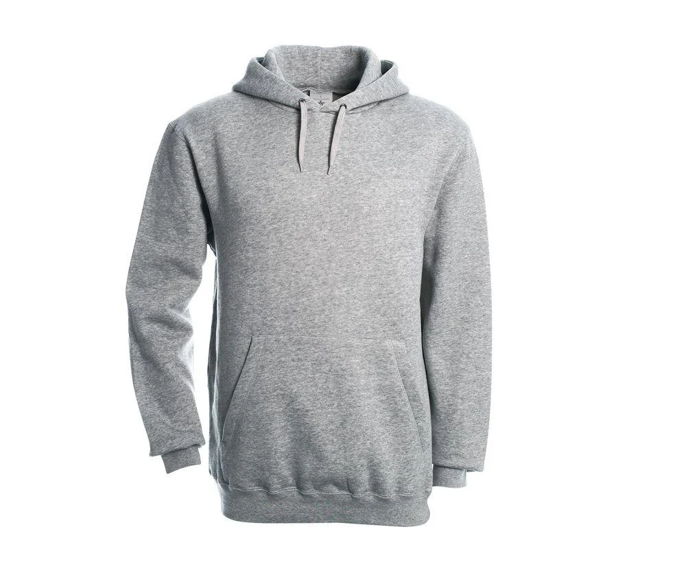 B&C BC510 Hoodie – Heather Grey