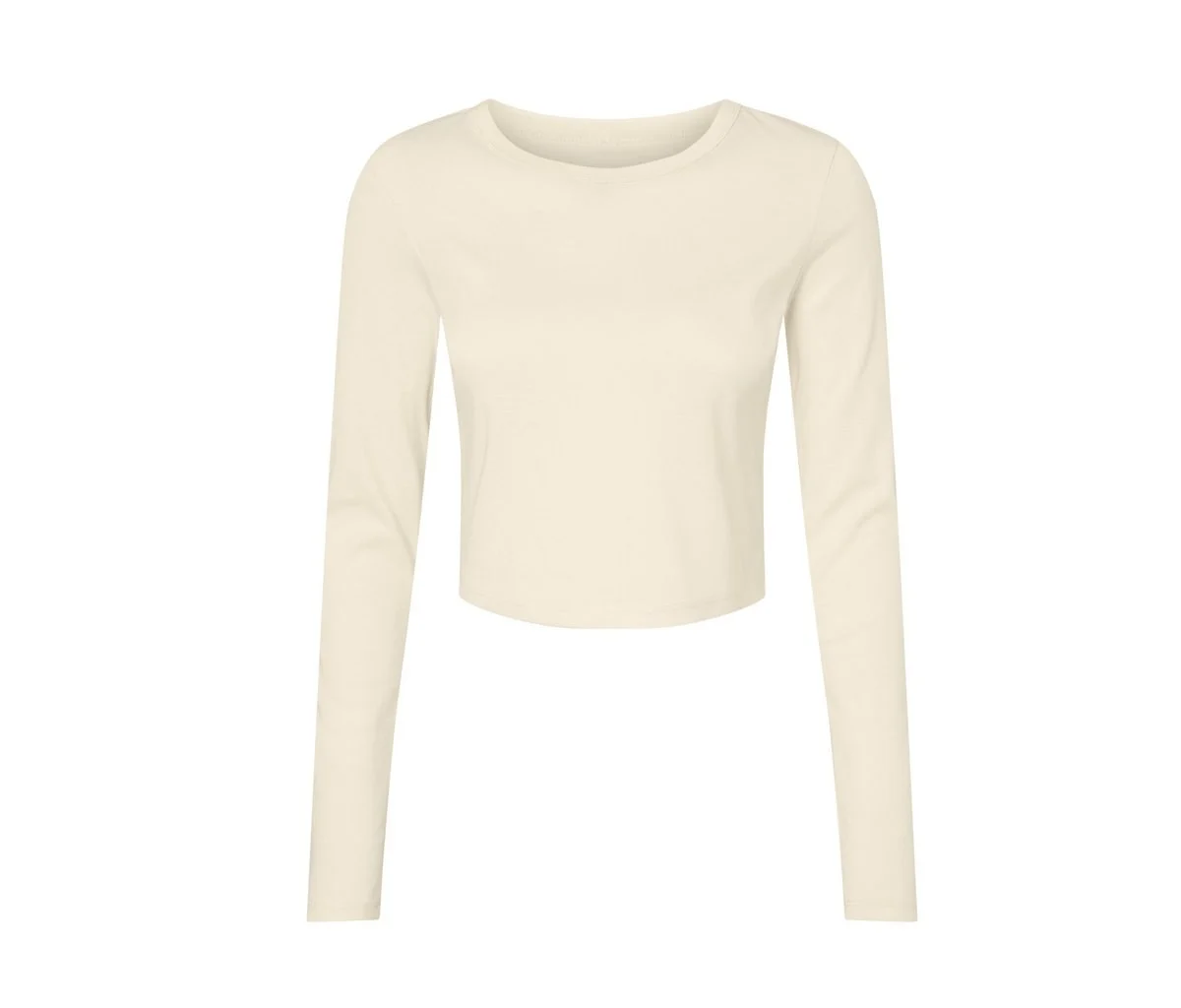 Bella+Canvas BE1501 T-shirt Lange Mouwen Dames – Solid Natural Blend
