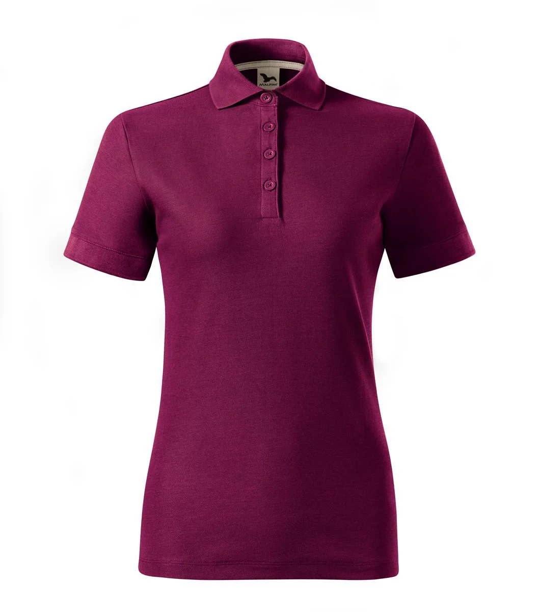 Malfini X35 Biologisch Tweekleurig Polo – RHODODENDRON