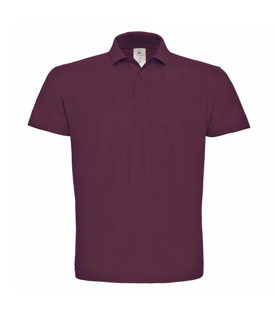 B&C BCID1 ID.001 Polo Heren – Wine