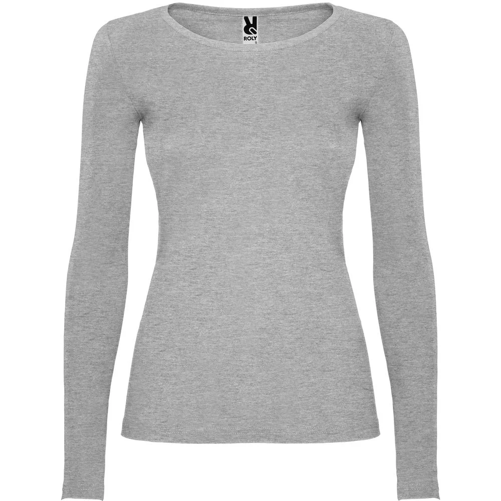 Roly CA1218 Extreme T-shirt Lange Mouwen Dames – Heide Grijs