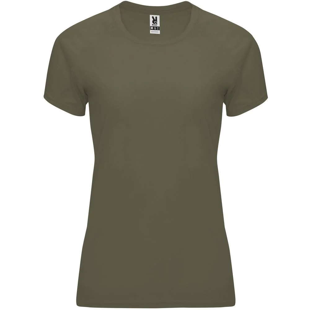 Roly CA0408 Sport Raglan T-shirt Dames – Legergroen