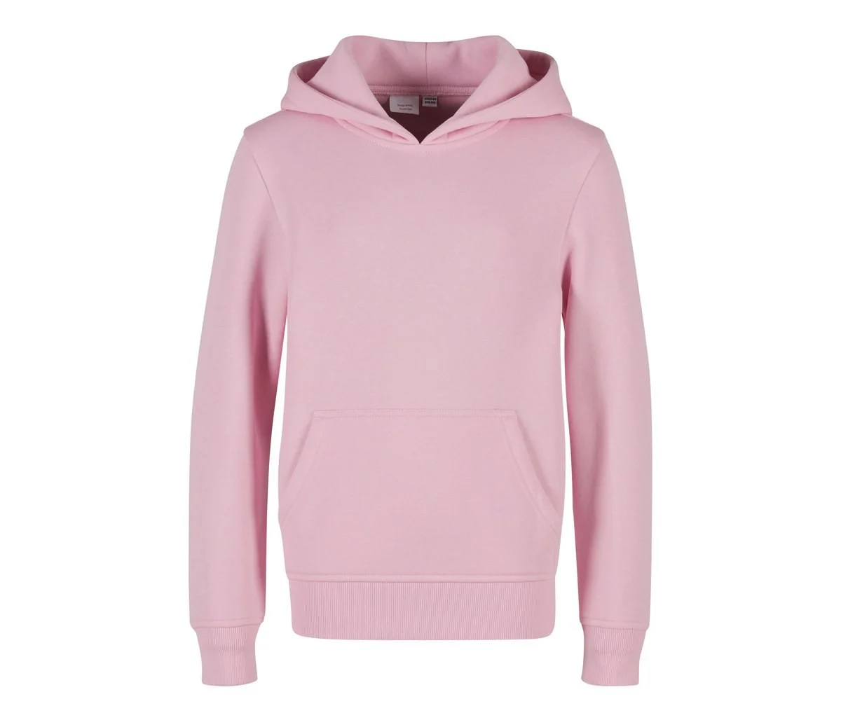 Build Your Brand BY117 Basic Kids Hoody – Soft Pink
