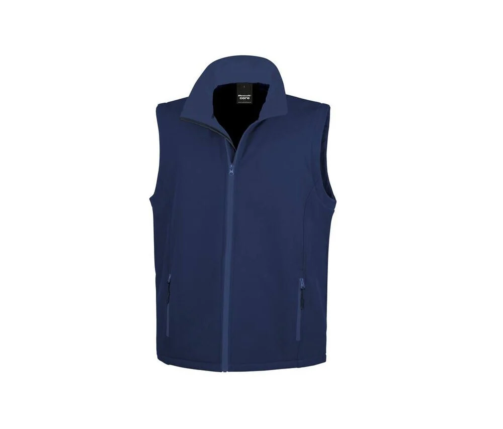 Result RS232 Softshell Bodywarmer Heren – Navy / Navy