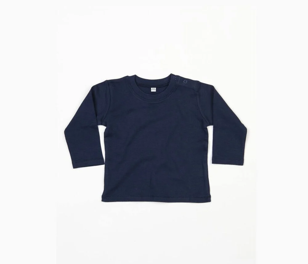 Babybugz BZ011 Baby T-shirt Lange Mouwen – Marine