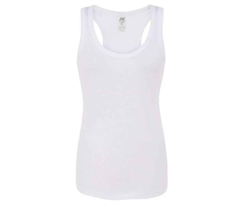 JHK JK421 Aruba Tanktop Dames – White