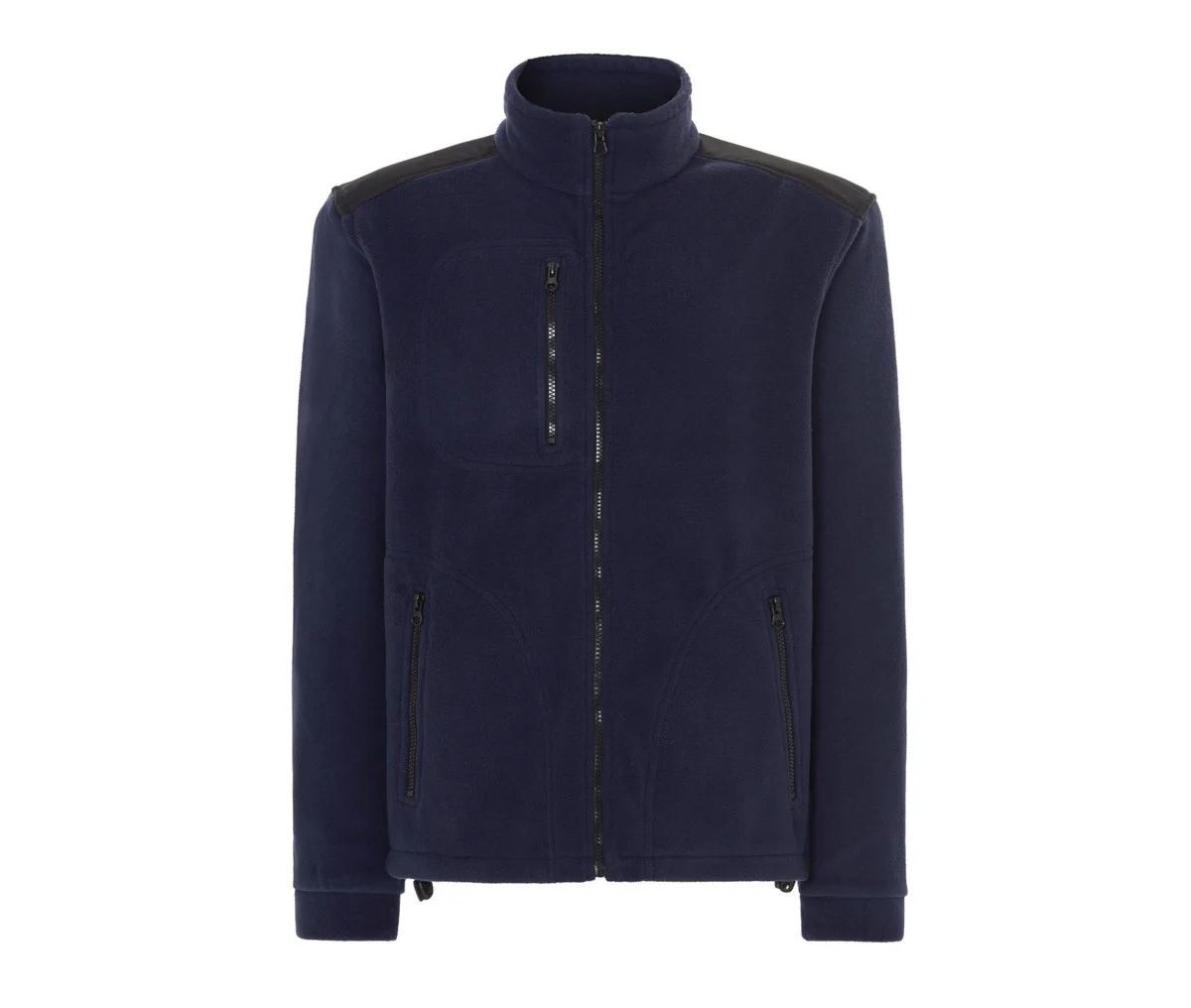 JHK JK340 Fleecejas met Volledige Rits – Navy/Black