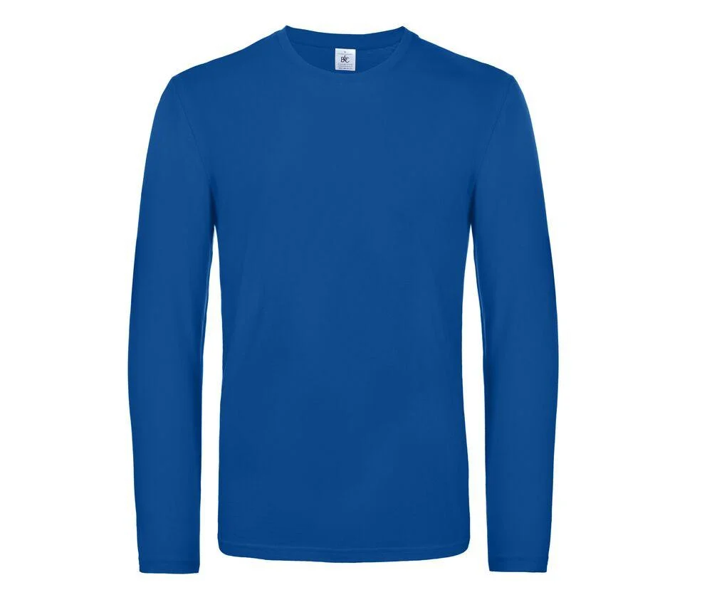 B&C BC07T #E190 T-shirt Lange Mouwen Heren – Royal blue
