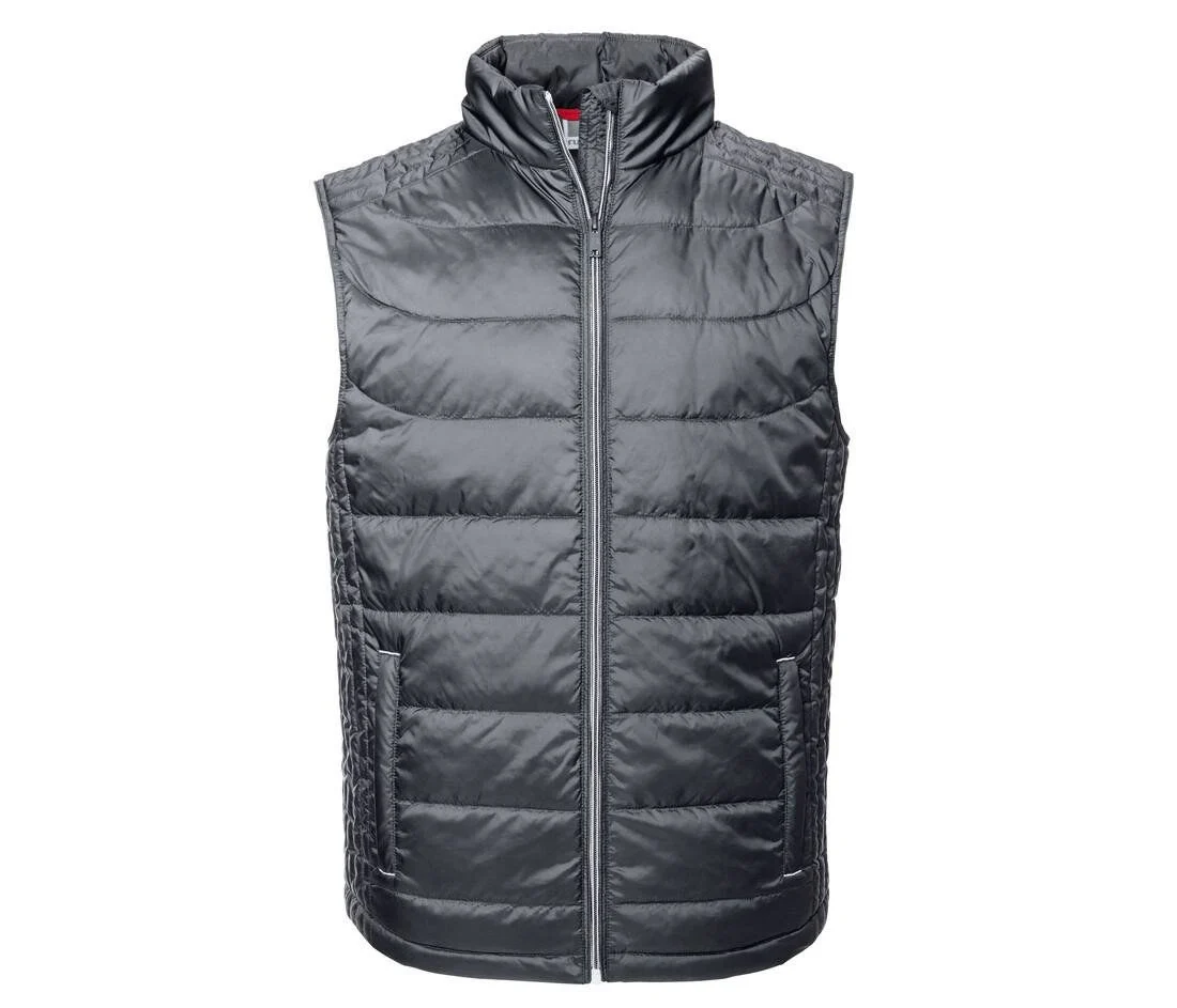 Russell RU441M Nano Gewatteerde Bodywarmer Heren – Iron Grey