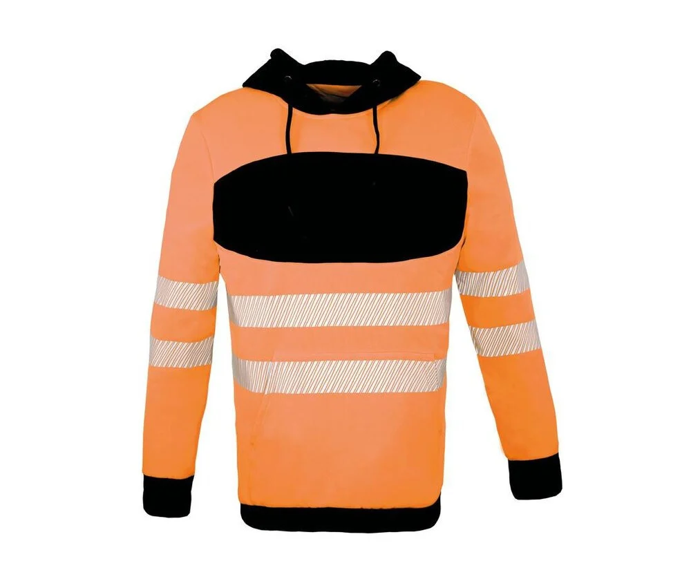 Korntex KX420 Hoodie Hoge Zichtbaarheid – Orange / Black