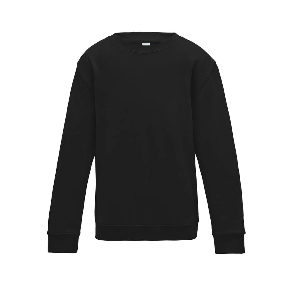 AWDIS JH030J Kindersweater – Jet Black