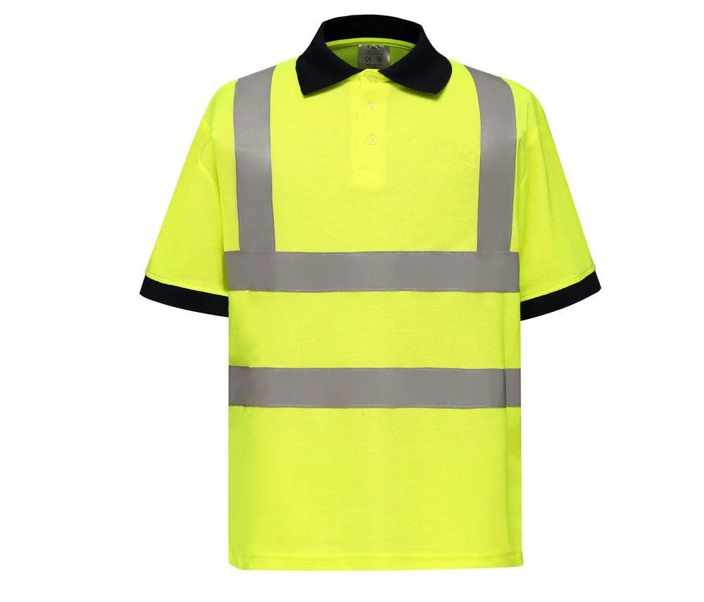 Yoko YK210 Poloshirt Hoge Zichtbaarheid – Hi Vis Yellow