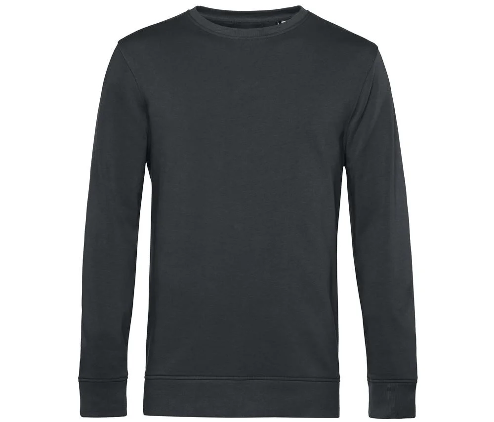 B&C BCU31B Biologische Sweater – Asphalt