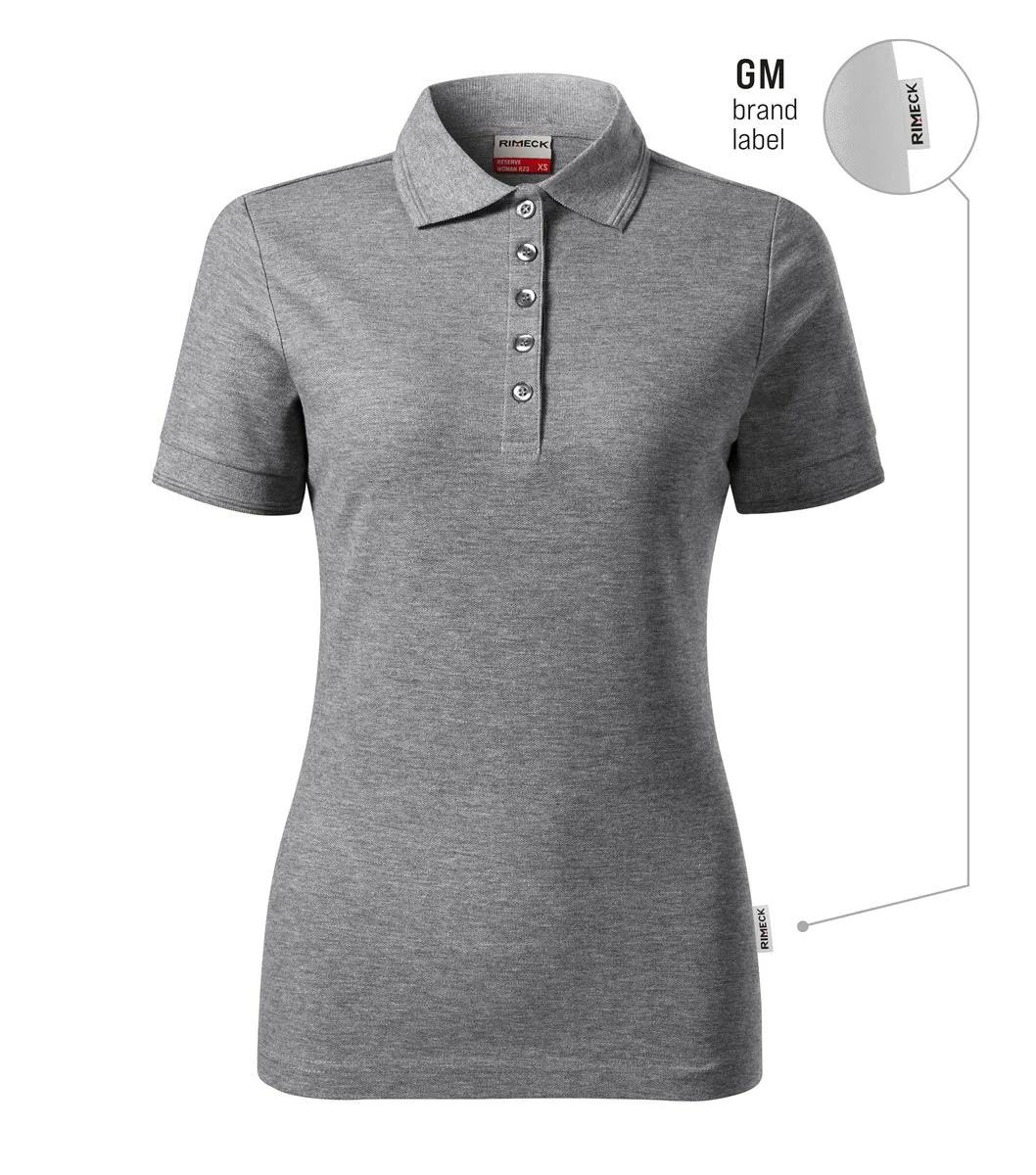 Rimeck R23 Reserve Polo Dames – donkergrijs gemêleerd 12