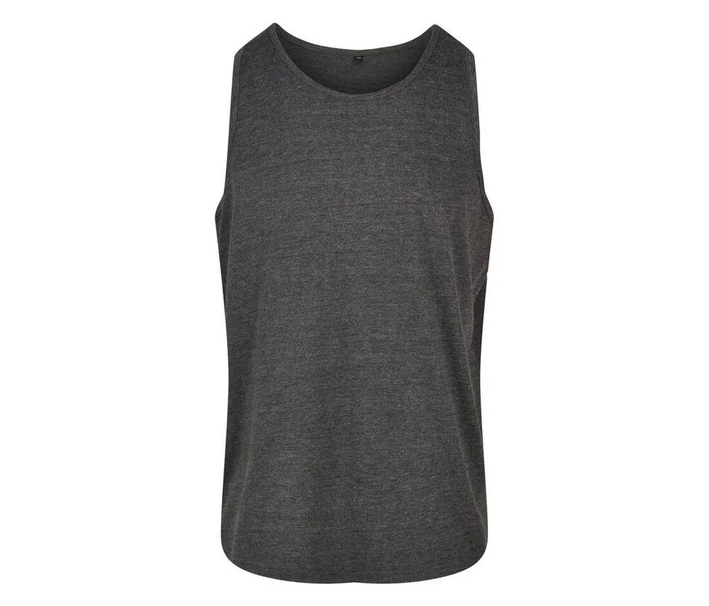 Build Your Brand BYB011 Basic Tanktop – Charcoal