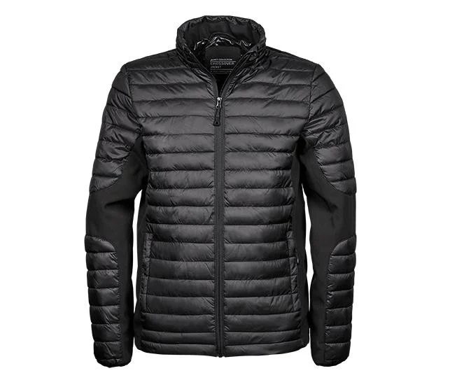 Tee Jays TJ9626 Crossover Softshell Jas Heren – Black / Black