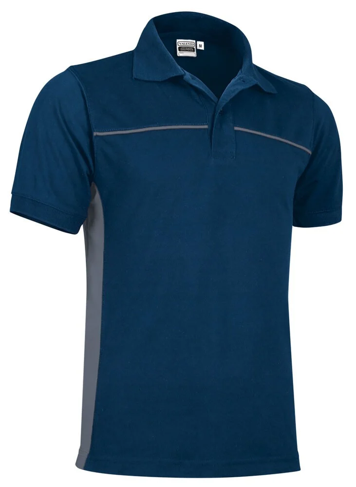 Valento POVATHU Thunder Polo – orion navy blue-cement grey