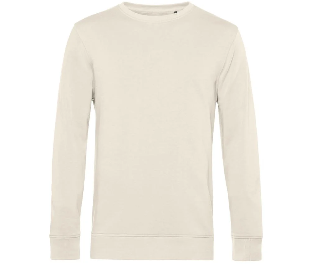 B&C BCU31B Biologische Sweater – Off White