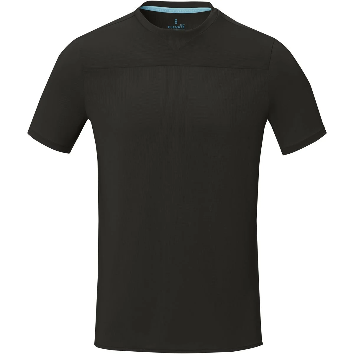 Elevate 37522 Borax Gerecycled Sport T-shirt Heren – Effen zwart