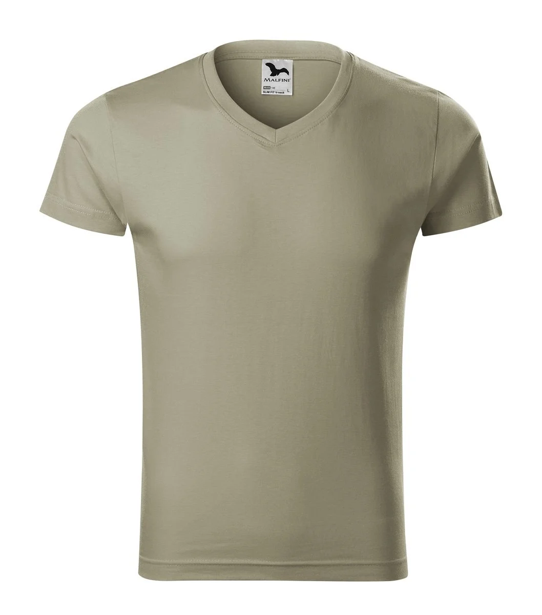 Malfini 146 T-shirt V-hals – licht kaki