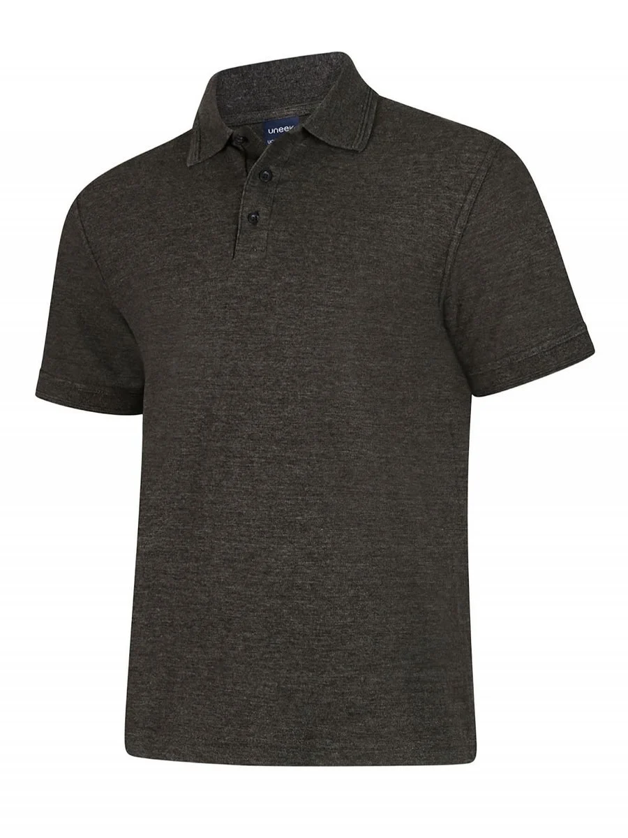 Radsow by Uneek UC108 Polo Heren – Houtskool