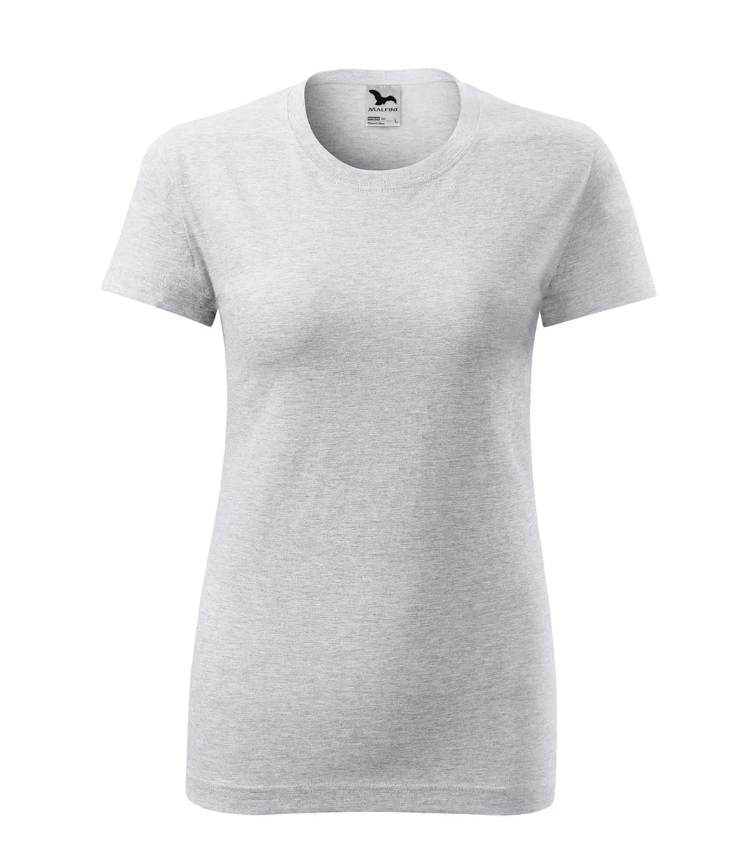 Malfini 133 T-shirt Dames – gris chiné helder