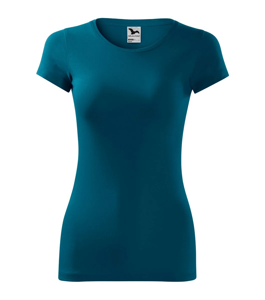 Malfini 141 Glance T-shirt Dames – Metrole blauw