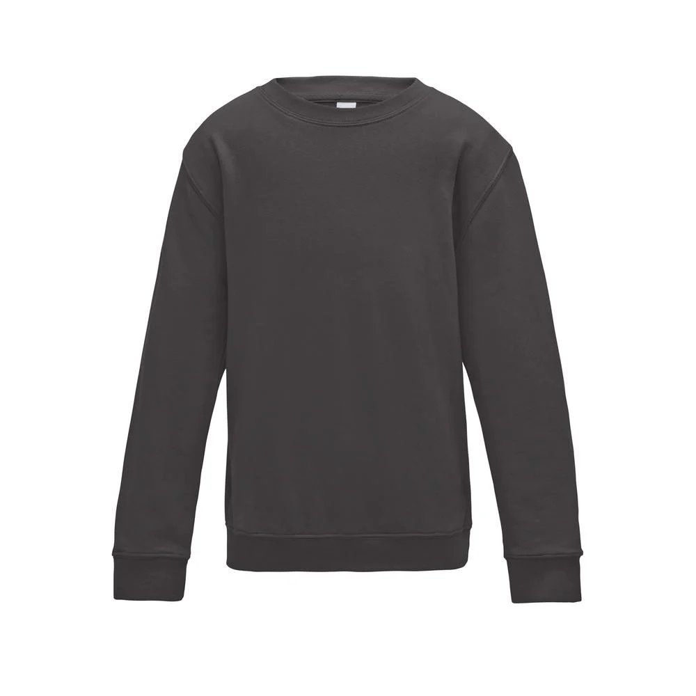 AWDIS JH030J Kindersweater – Charcoal