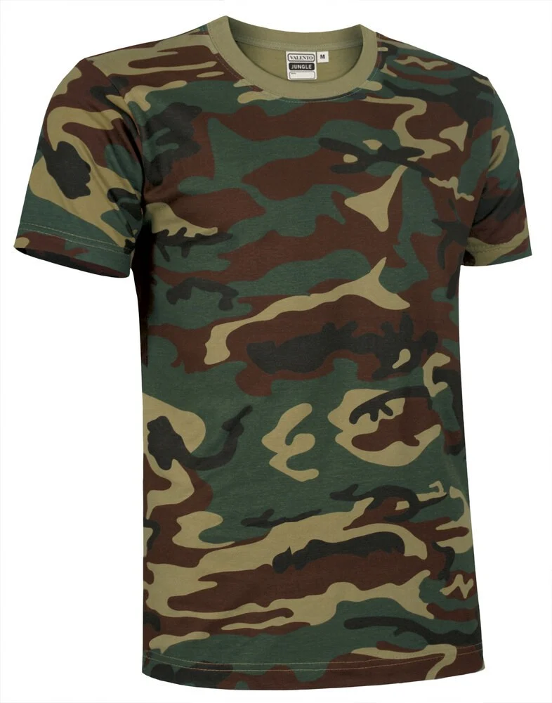 Valento CAVACAM Jungle T-shirt – Camouflage bos