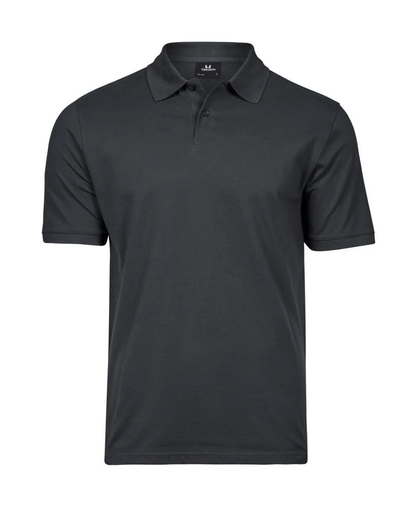Tee Jays TJ1400 Heavy Polo Heren – Dark Grey
