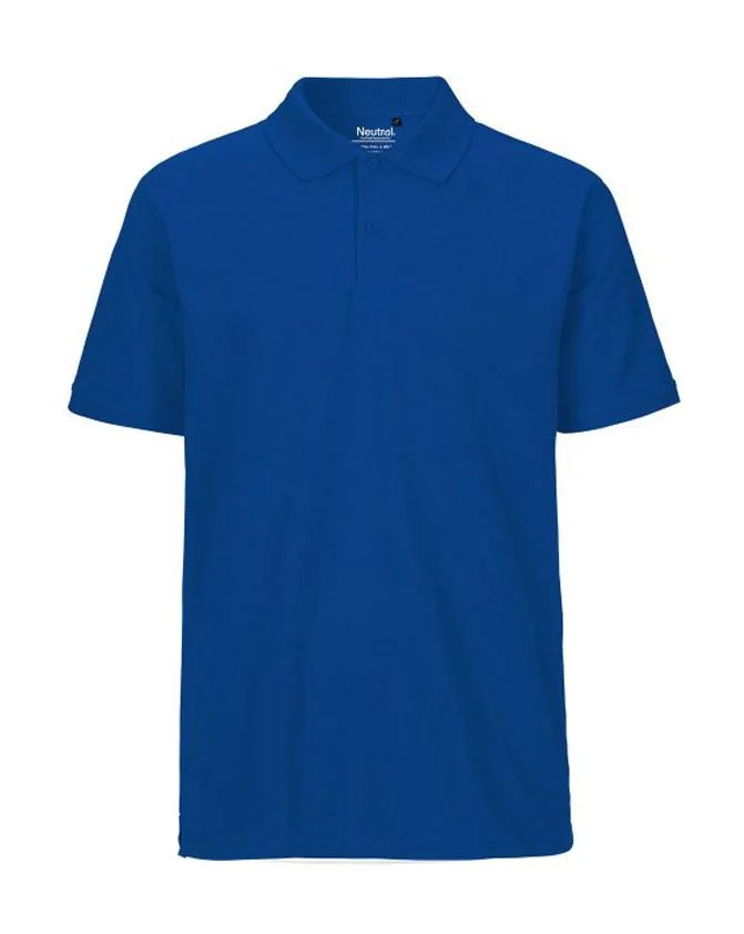 Neutral O20080 Piqué Polo Heren – Royal blue