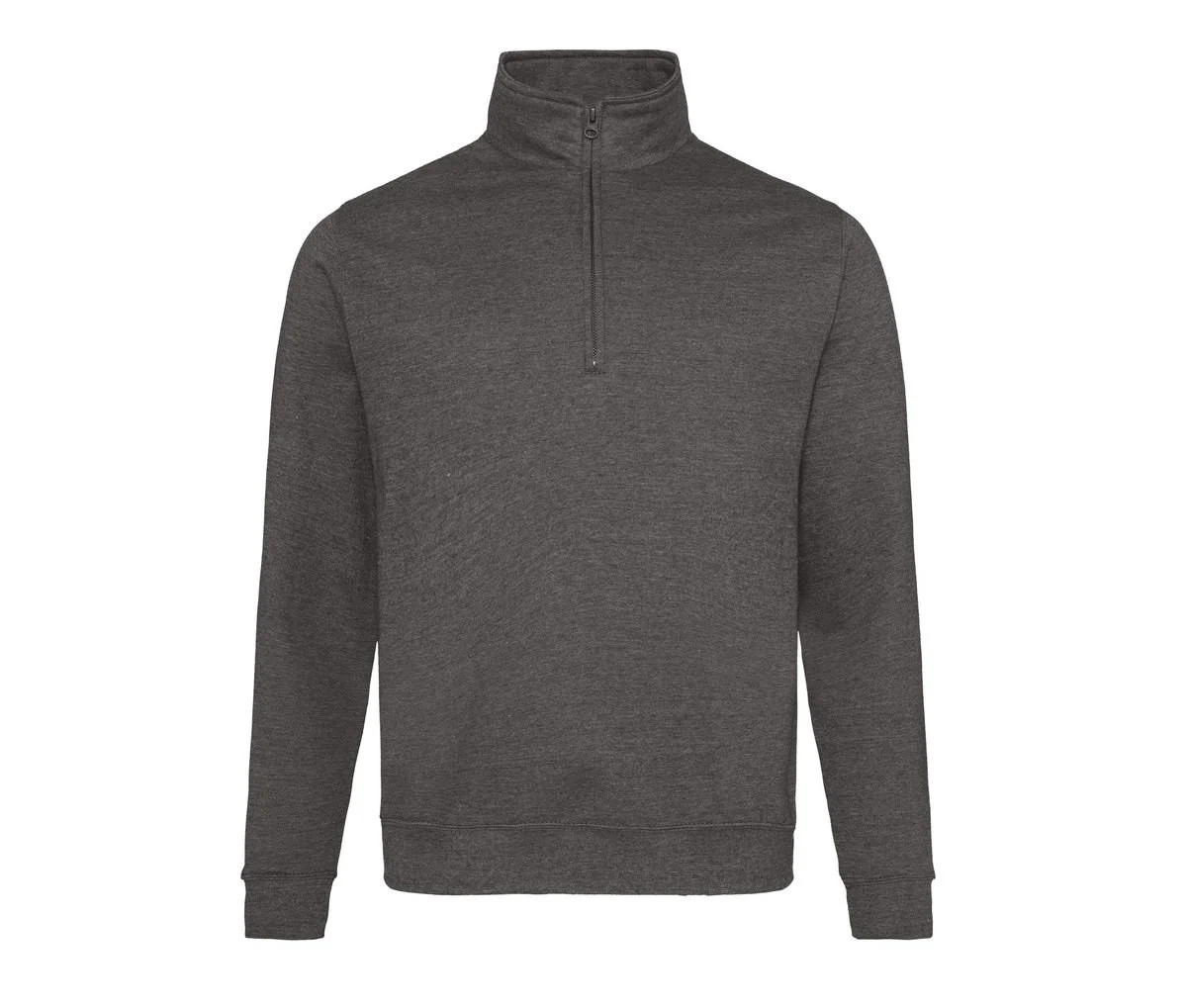 AWDIS JH046 Sophomore 1/4 Zip Sweater – Charcoal
