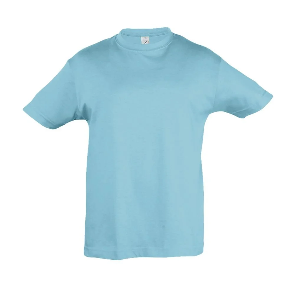 SOL'S 11970 Regent T-shirt Kinderen – Atol Blauw