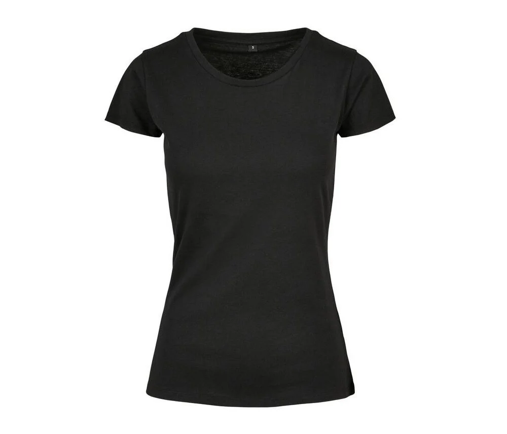 Build Your Brand BYB012 Basic T-shirt Dames – Black