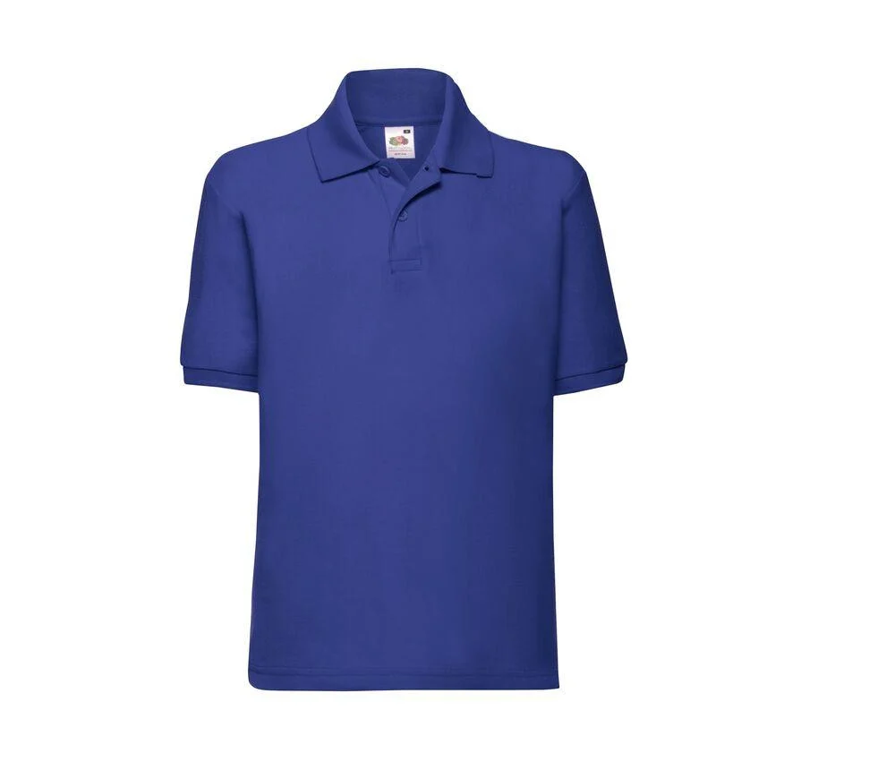 Fruit of the Loom SC3417 Kinderpolo – Royal Blue