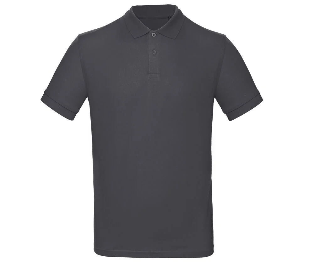 B&C BC400 Inspire Polo Heren – Dark Grey